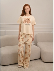 5285TBC Женская пижама (Ф+Брюки)